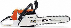 tronconneuse rouge motoculture ms 260 stihl