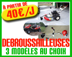 location débroussailleuse 44, location matériel chateaubriant, débroussailleuse tout terrain, rougé motoculture